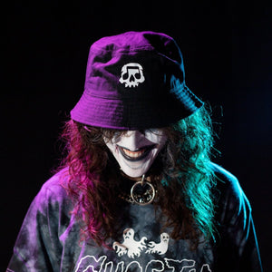 LVCRFT Skullnote Bucket Hat - Spooky Never Sleeps LLC