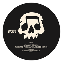 Load image into Gallery viewer, LVCRFT Straight to Hell / Skeleton Sam 10&quot; Vinyl - Spooky Never Sleeps LLC
